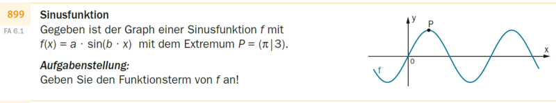Beispiel 170 - Gleichung einer periodischen Funktion mit nur einer Punktangabe.png